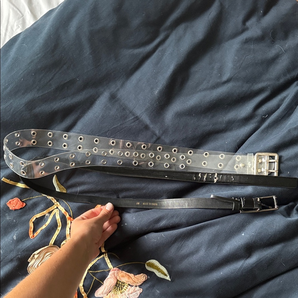 2 belts!